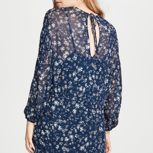 Free People Dress (XS) navy blue - Picture 4 of 11